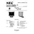 NEC MULTISYNC 3D Manual de Servicio