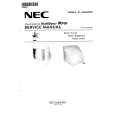 NEC MULTISYNC M700 Manual de Servicio