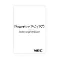 NEC P62 Manual de Usuario