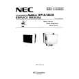 NEC MULTISYNC XE15 Manual de Servicio