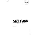 NEC NEFAX400 Manual de Usuario